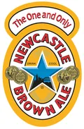 Newcastle Brown Ale fadøl etiket