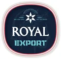 Royal Export fadøl etiket