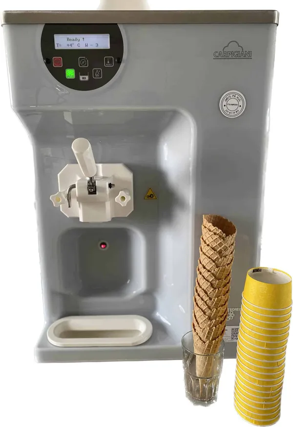 Softicemaskine klar til servering ved arrangement i Sønderjylland